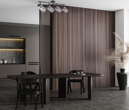 Spot Italux Sardo SPL-5581-4-BK-SG Czarny, dymiony