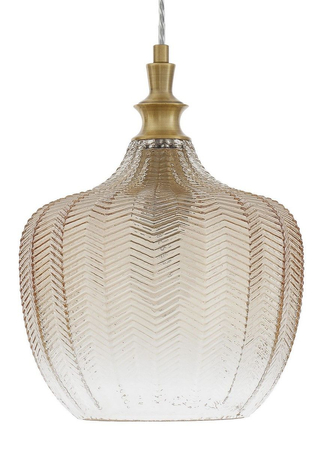 Lampa wisząca Luces Exclusivas BURGOS LE41916 mosiądz