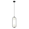 Lampa wisząca Italux Lupus PND-3965-2-BK Czarny, biały