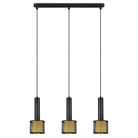 Light Prestige Lampa wisząca Amo czarna 3xE27 LP-0702/3L BK