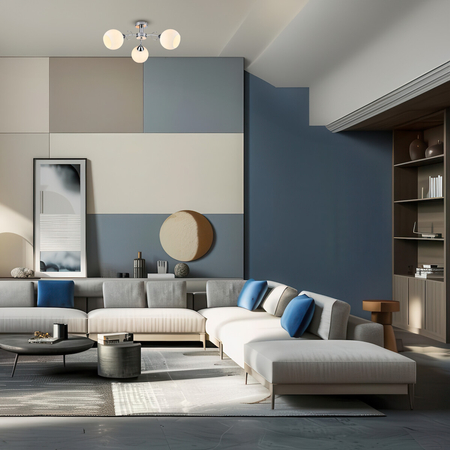 Milagro Lampa sufitowa OSLO 3xE27 ML1273 CHROM