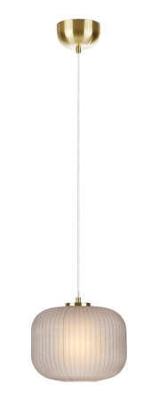 Lampa wisząca Markslöjd SOBER 107919 przydymiony/mosiądz