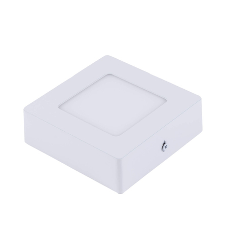 Plafon LED Greenie SOLID kwadratowy metalowy 120x120 5W NW