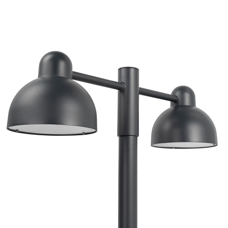 KOSTER DOUBLE HEAD 1177 GRAPHITE 2xE27 2X LED 9W O60