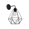Milagro Kinkiet BASKET BLACK 1xE27 MLP7206 CZARNY