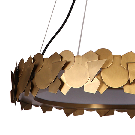 Milagro Lampa wisząca SOHO GOLD 24W LED ML6156 ZŁOTY