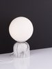 Lampa stołowa Luces Exclusivas ORILLA - biały marmur LE43440