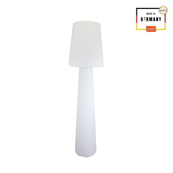 Lampa stojąca No.1 zewnętrzna ogrodowa 2700K Biała ciepła 160cm, biały 32563W biały