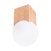 Sollux Lighting Plafon SOLIS naturalne drewno SL.1407