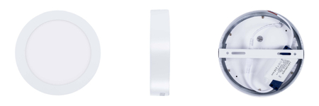 Plafon LED Greenie SOLID okrągły metalowy Ø170 12W NW