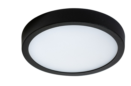 Plafon MALTA R 18 4000K BK Azzardo AZ4236 biały/czarny