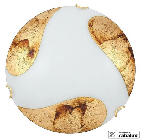 Lampa sufitowa Rabalux Art gold 1941 biały