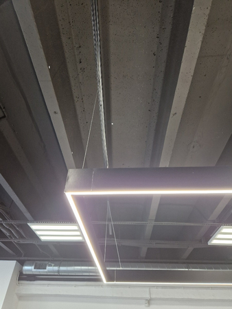 Lampa liniowa LED Abigali Rectangle System double side prostokąt WW