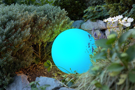 Kula LED Lampa zewnętrzna ogrodowa 2700K RGB Ø60 32415L biały