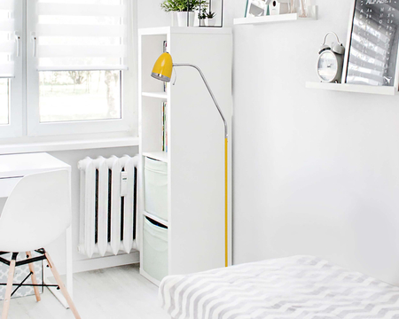 Lampa podłogowa KAJTEK I Kaja K-MT-201 ŻÓŁTY 