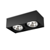Spot AQForm 40111-0000-T8-PH-12 SQUARES mini 111x2 Czarny struktura