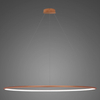 Lampa wisząca Ledowe Okręgi No.1 180cm 3k miedziana Dali