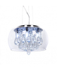 Lampa wisząca Lumina Deco LDP 8066-400 Tosso D40 Clear