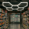 Lampa LED Hexagon Blaupunkt 216W geometryczny panel sufitowy led 4000K CRI90 w kształcie plastra miodu