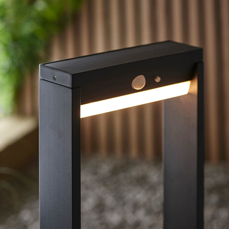 Endon Lighting Lampa zewnętrzna podłogowa 96935 biały/czarny