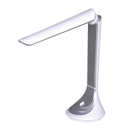 Lampa biurkowa ASTON Kaja K-MT-205 SREBRNY