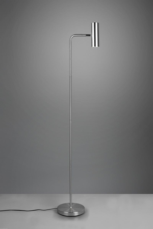 Lampa podłogowa Trio 412400107 srebrny