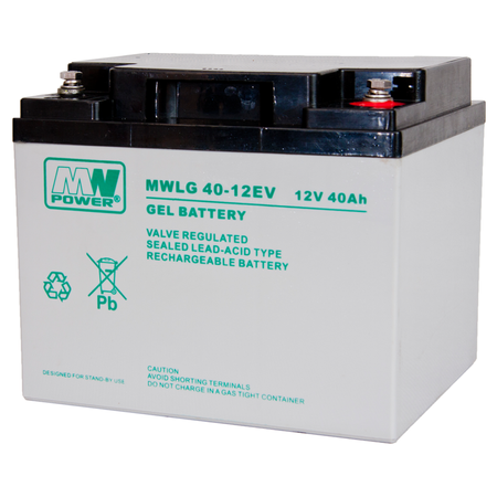 Akumulator żelowy MWLG-40Ah-12V