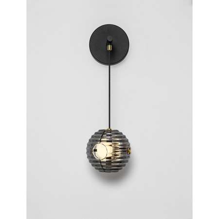 Kinkiet Luces Exclusivas LE44234 czarny, złoty i odcienie złota