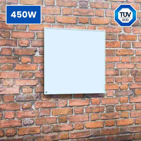 Panel grzewczy na podczerwień Greenie 60x60cm 400W biały - 5 lat gwarancji - 8 - 10m2