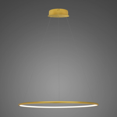 Lampa wisząca Ledowe Okręgi No.1 60cm 3k złota Dali