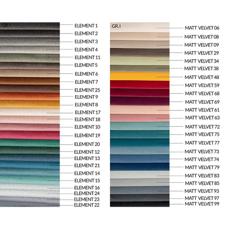 Narożnik CONTINENTAL XXL z funkcją spania - I grupa tkanin