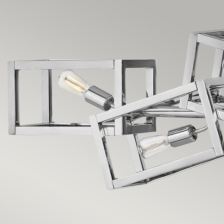 Lampa wisząca Ensemble - 6 źródeł światła - Polerowany nikiel Quintiesse QN-ENSEMBLE6-PN