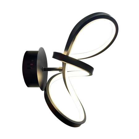 Milagro Kinkiet TESORO BLACK 15W LED ML1052 CZARNY