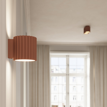 Sollux Lighting Plafon AURA 1 mocca GU10 SL.1804