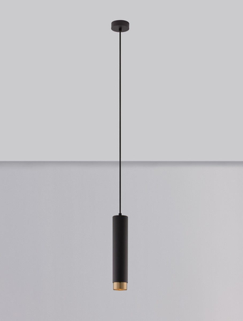 Lampa wisząca Luces Exclusivas CAYES czarny/złoty LE42621