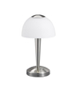 Lampa stołowa Trio 529990107 biały/srebrny