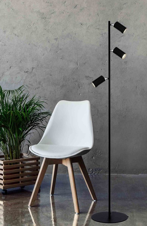 Lampa podłogowa MONTI Kaja K-4409 czarny