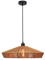 Lampa wisząca Lucide YUNKAI 10413/50/72 drewniany