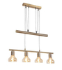 Lampa wisząca Rabalux Holly 5551 złoto antyczne