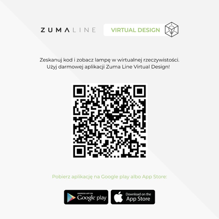 Lampa wisząca Zuma Line P0389-03D-F4AC Gem