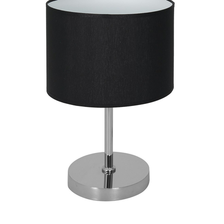 Milagro Lampka stołowa CASINO BLACK/CHROME 1xE27 ML6381 Czerń / Chrom