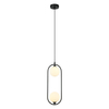 Lampa wisząca Italux Lupus PND-3965-2-BK Czarny, biały