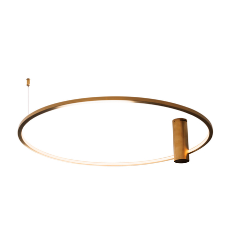 MAXLIGHT C0240 PLAFON QUEEN 80CM  BRUSHED GOLD 20W 3000K