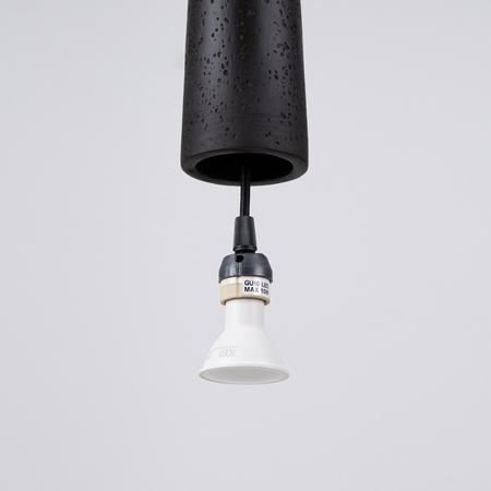 Sollux Lighting Lampa wisząca ELECTRA czarna beton SL.1355