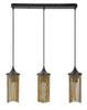 Lampa wisząca Rabalux Roxas 72153 czarny matowy