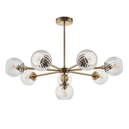 Lampa wisząca Endon Lighting Allegra 103172 mosiądz