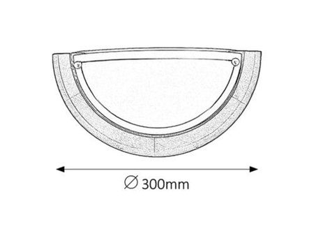 Kinkiet Rabalux Ufo 5407 dąb
