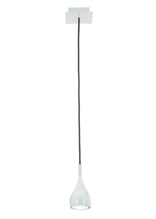 Lampa wisząca Fabbian D75A0101 Bijou GU10 Ø 8cm Bianco