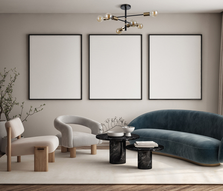 Lampa wisząca Italux Piansi PND-4025-6-BL-HBR Czarny mat, mosiądz miodowy