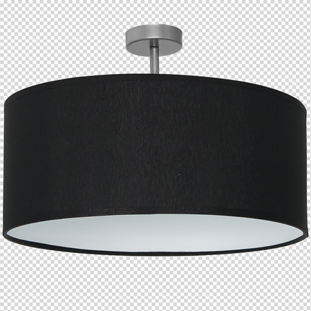 Milagro Lampa podsufitowa CASINO BLACK/CHROME 1xE27 ML6379 Czerń / Chrom
